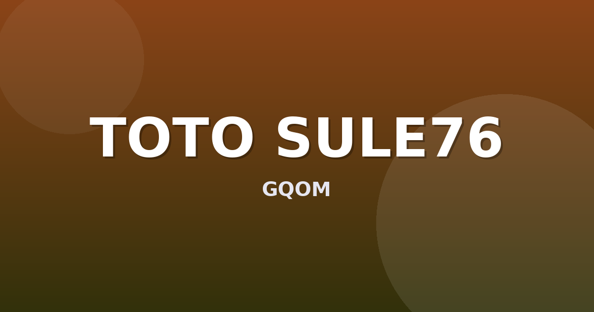 Banner TOTO SULE76