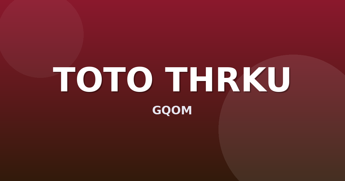 Banner TOTO THRKU